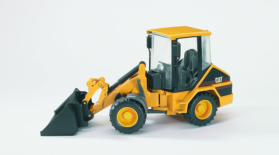 BRUDER Cat® Kompaktgelenkradlader – Detailgetreues Spielzeugmodell im Maßstab 1:16