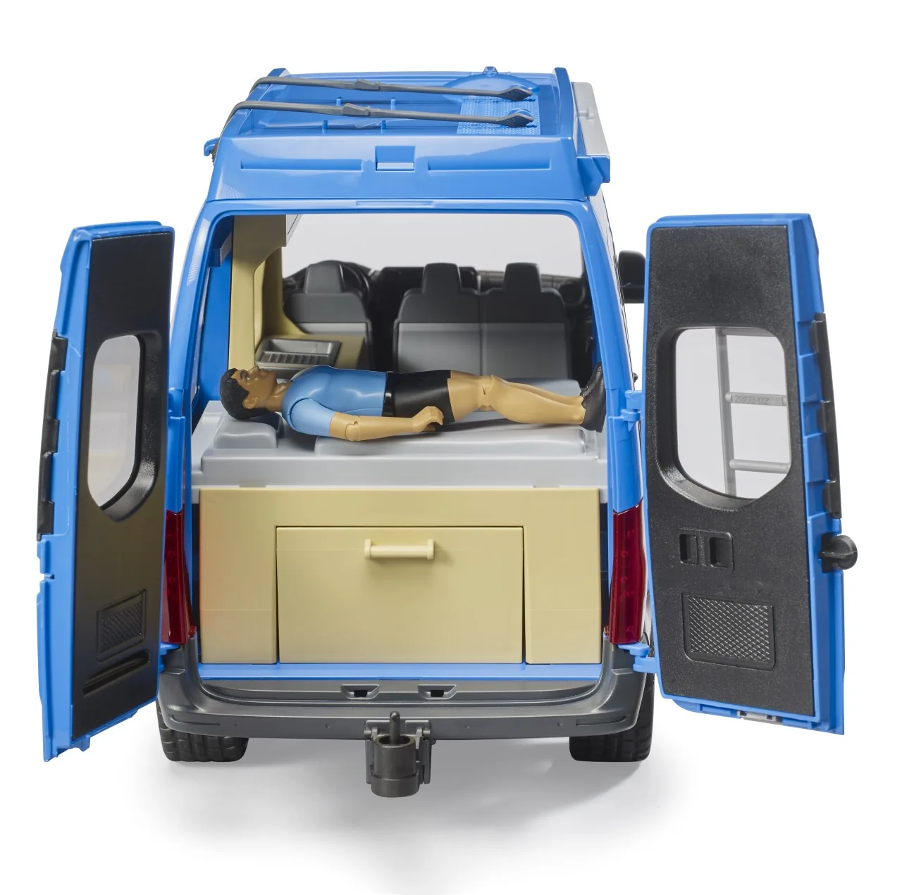 Bruder 02684 MB Sprinter Camper mit bworld Figur, Produktbild