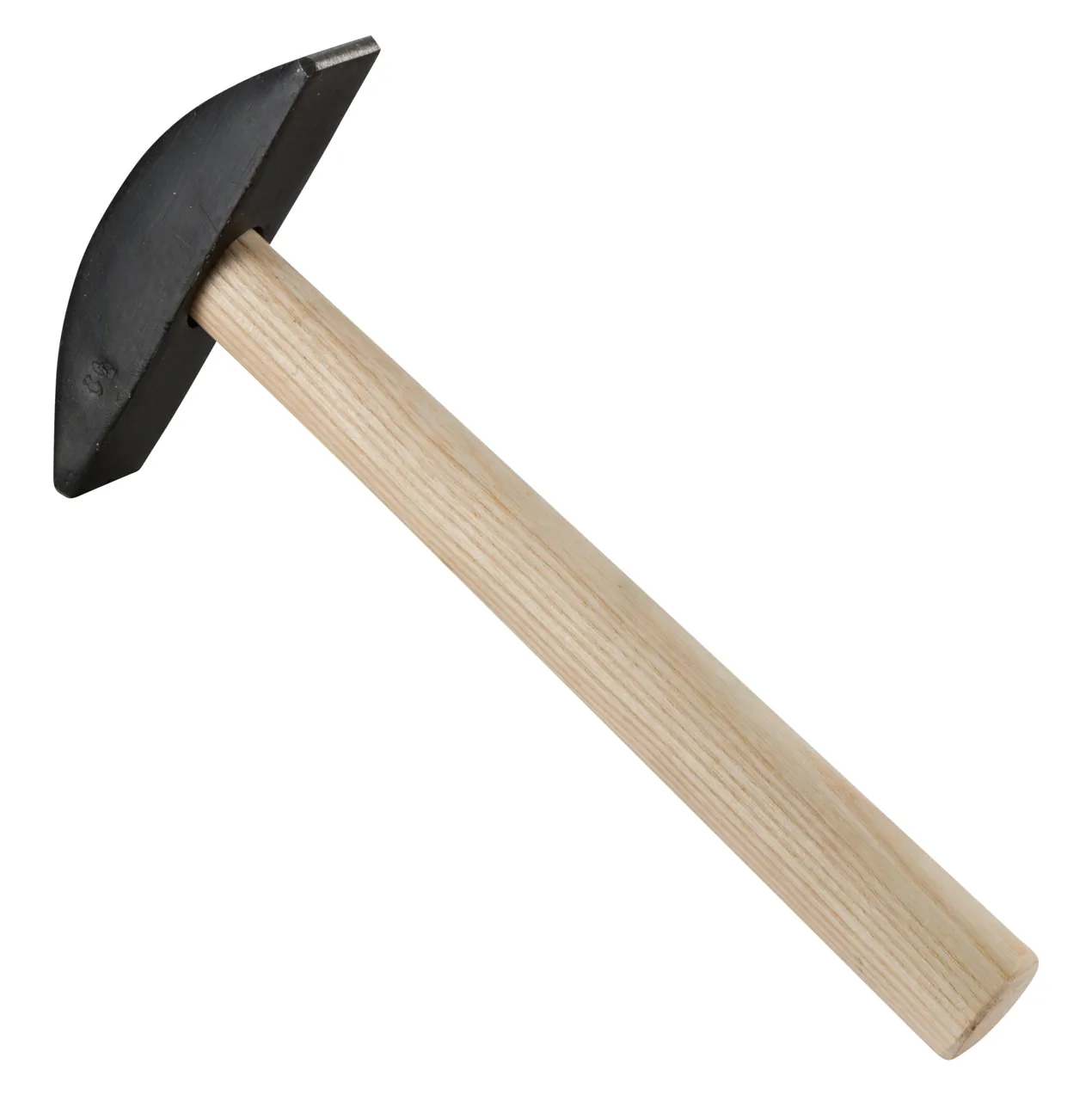 Kerbl Dengelhammer 500 g mit Holzstiel zum Schärfen von Sensen