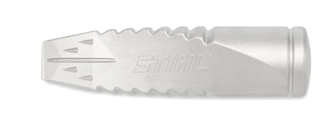 STIHL Drehspaltkeil aus Aluminium, 22 cm, mit Drallflächen zum effektiven Holzspalten