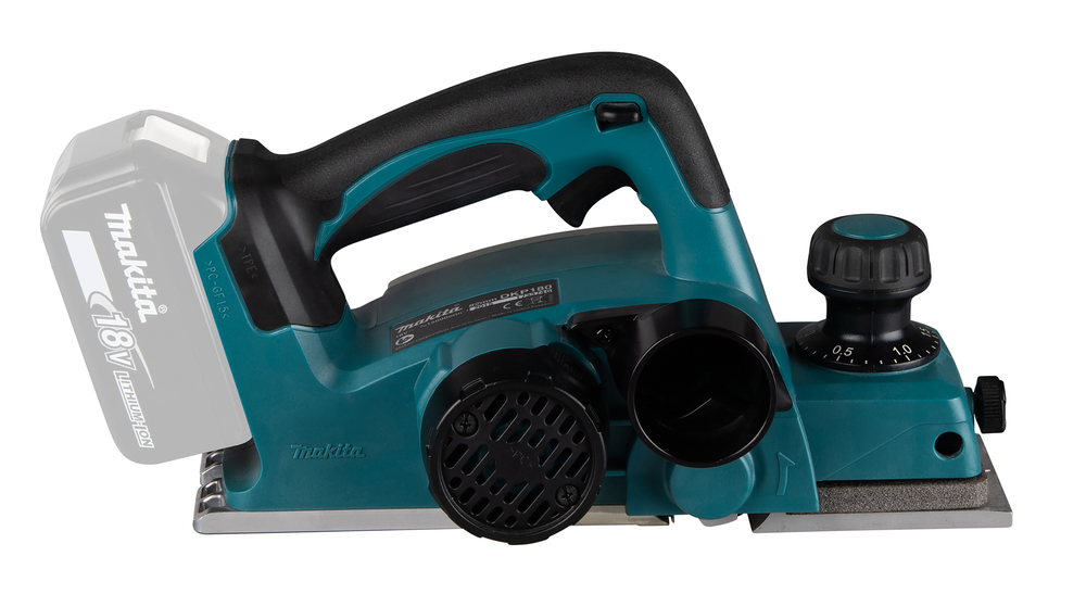 Makita DKP180Z – Kompakter 18V Akku-Hobel mit 82 mm Hobelbreite