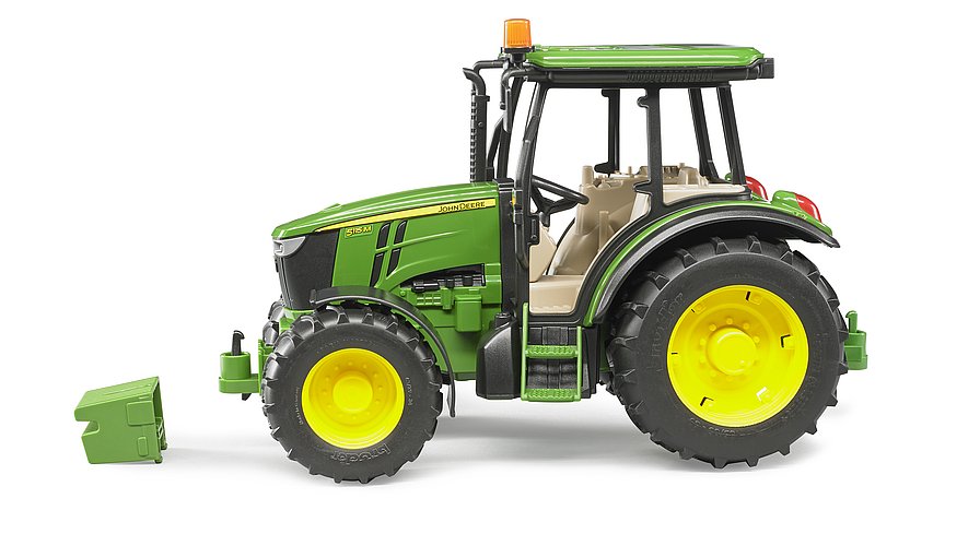 John Deere Traktor von Bruder mit abgenommenem Frontgewicht