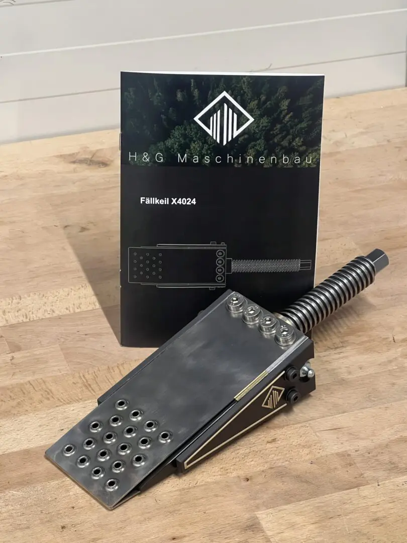 H&G X4024 mechanischer Forstkeil (Spindelkeil) mit 15 Tonnen Hubkraft