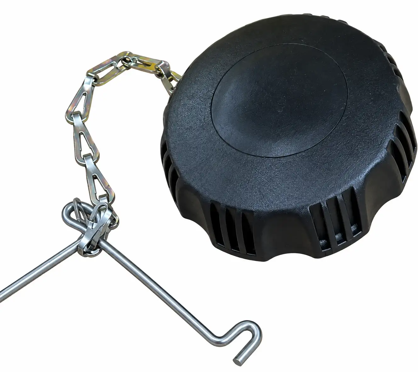 Original Deutz-Fahr Deckel m. Kette 0.900.7349.6 – Tankdeckel Verschluss für Deutz & SAME Traktoren