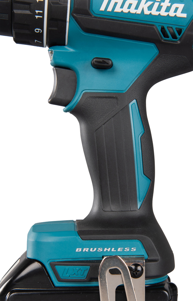 Makita DHP485Z Akku-Schlagbohrschrauber – 18V, bürstenloser Motor, kompakte Bauweise