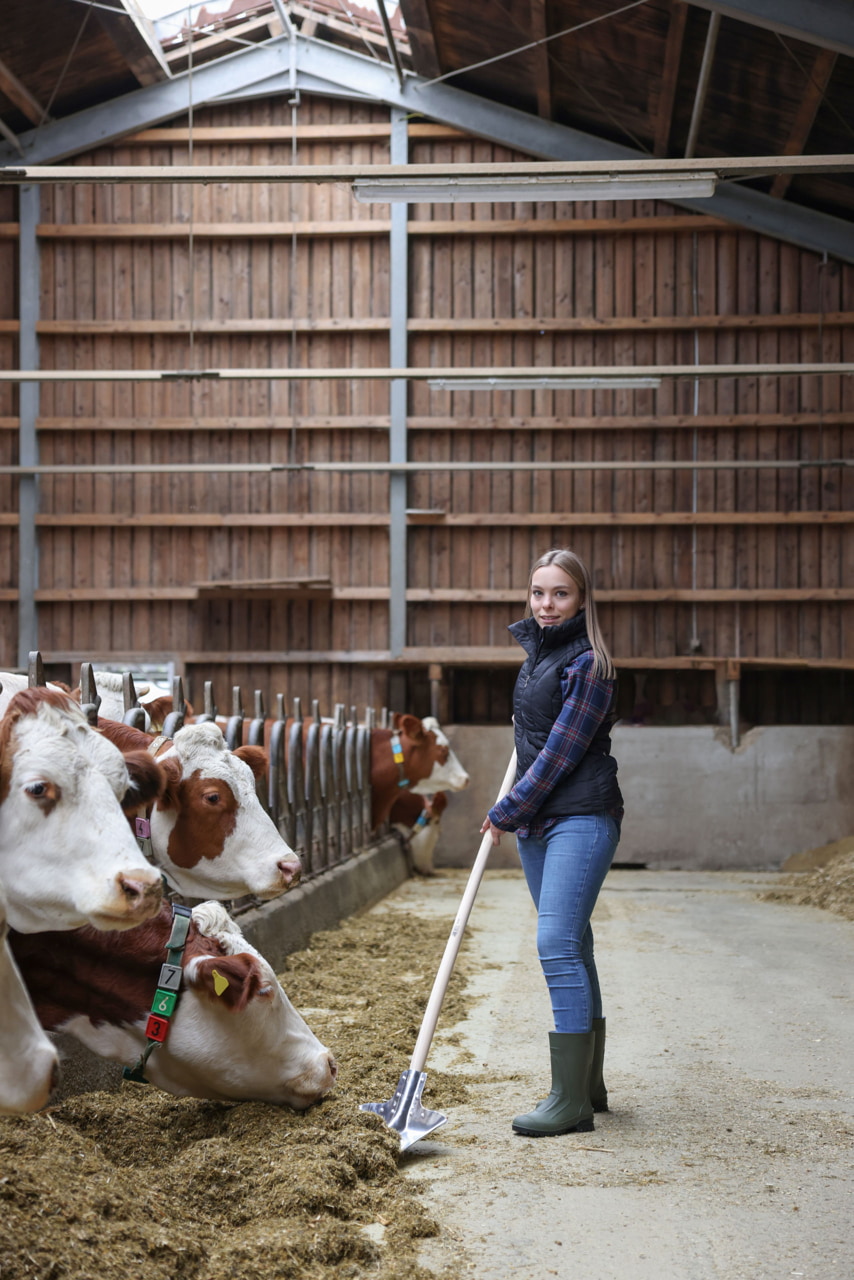 PROFI Spezial-Alu-Schaufel Größe 9 mit Kante - Robust für Landwirte und Tierhalter