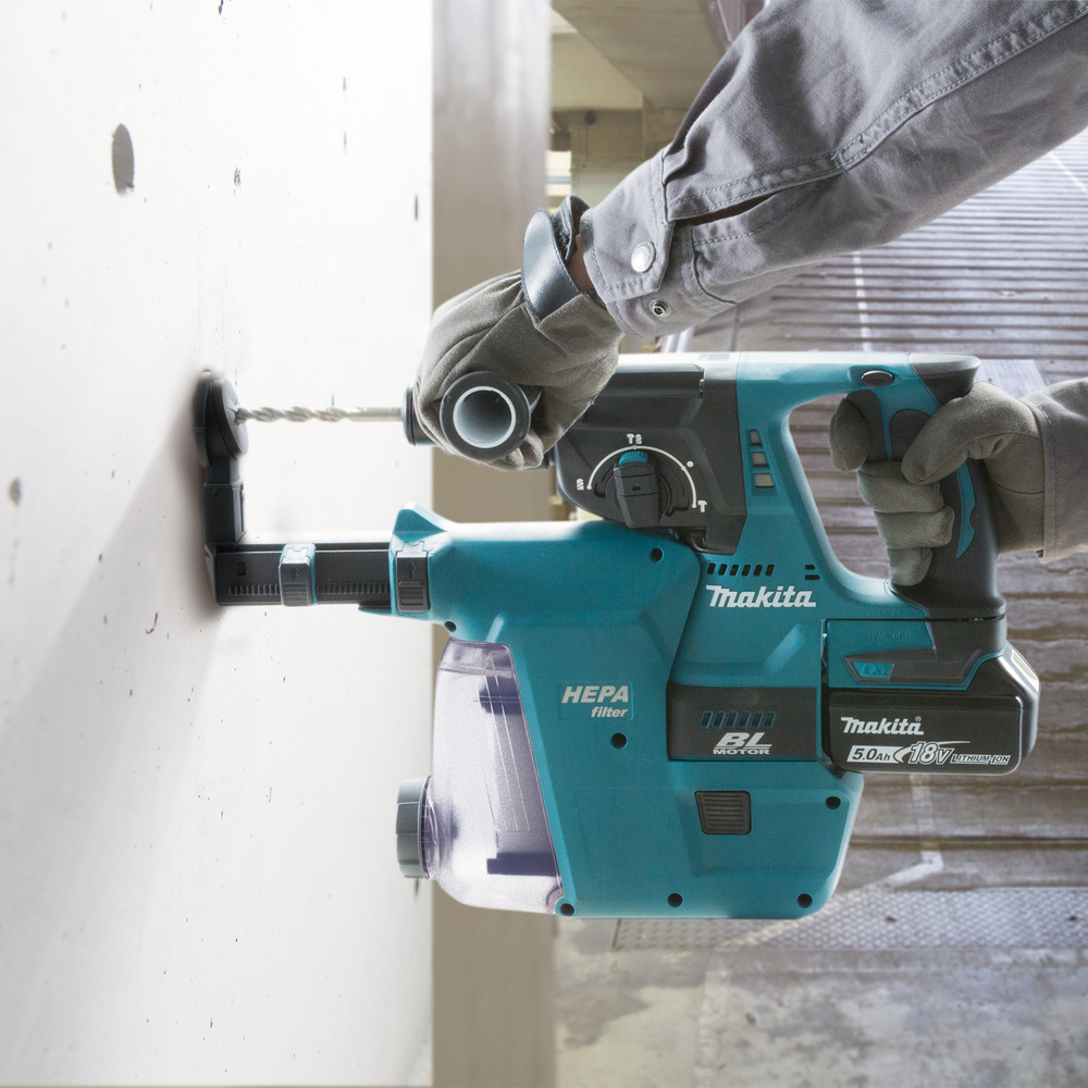 Makita DHR243Z – Leistungsstarker 18V Akku-Kombihammer mit bürstenlosem Motor und SDS-PLUS Aufnahme Makita DHR243Z – Leistungsstarker 18V Akku-Kombihammer mit bürstenlosem Motor und SDS-PLUS Aufnahme