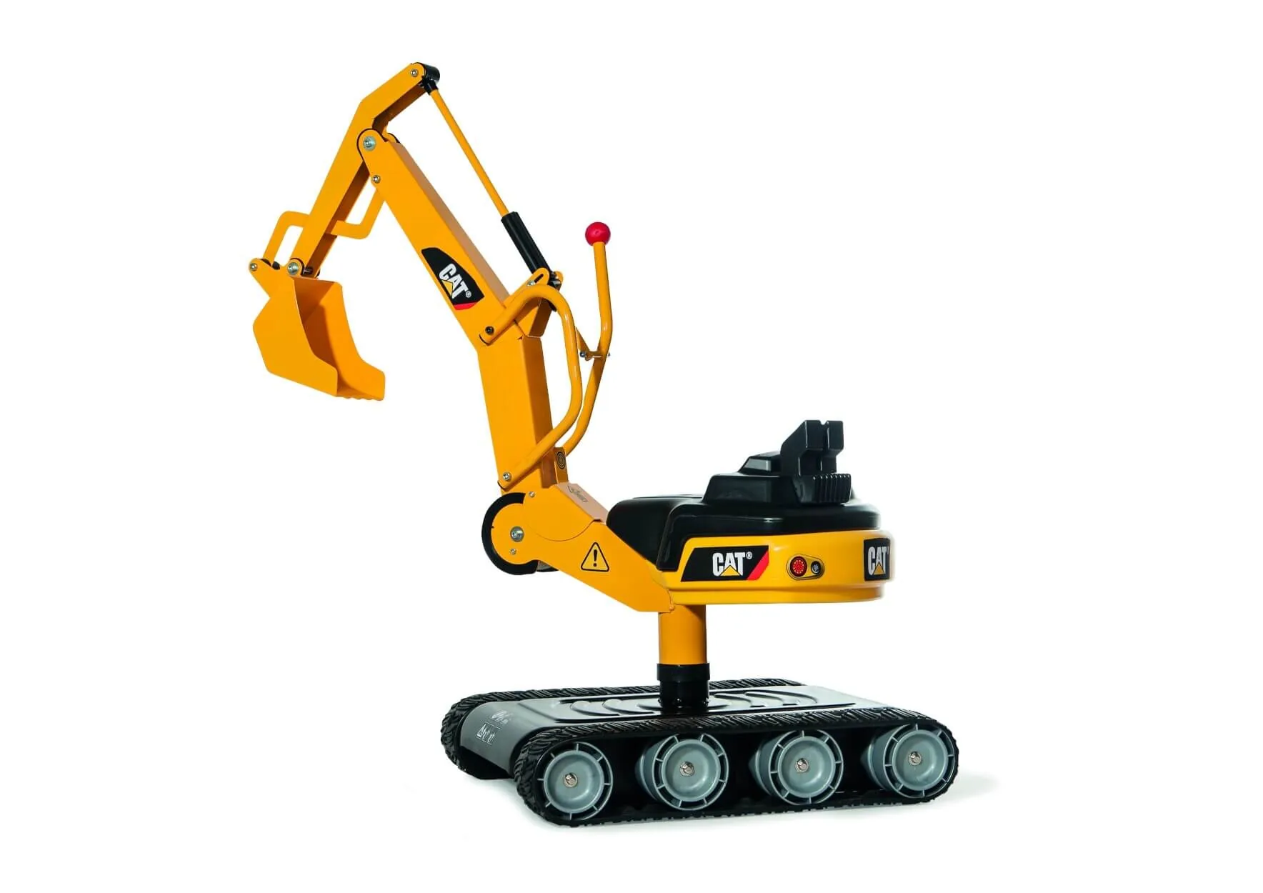 Rolly Toy rollyDigger XL CAT 513215 Kinderbagger mit Schaufel und CAT-Aufklebern