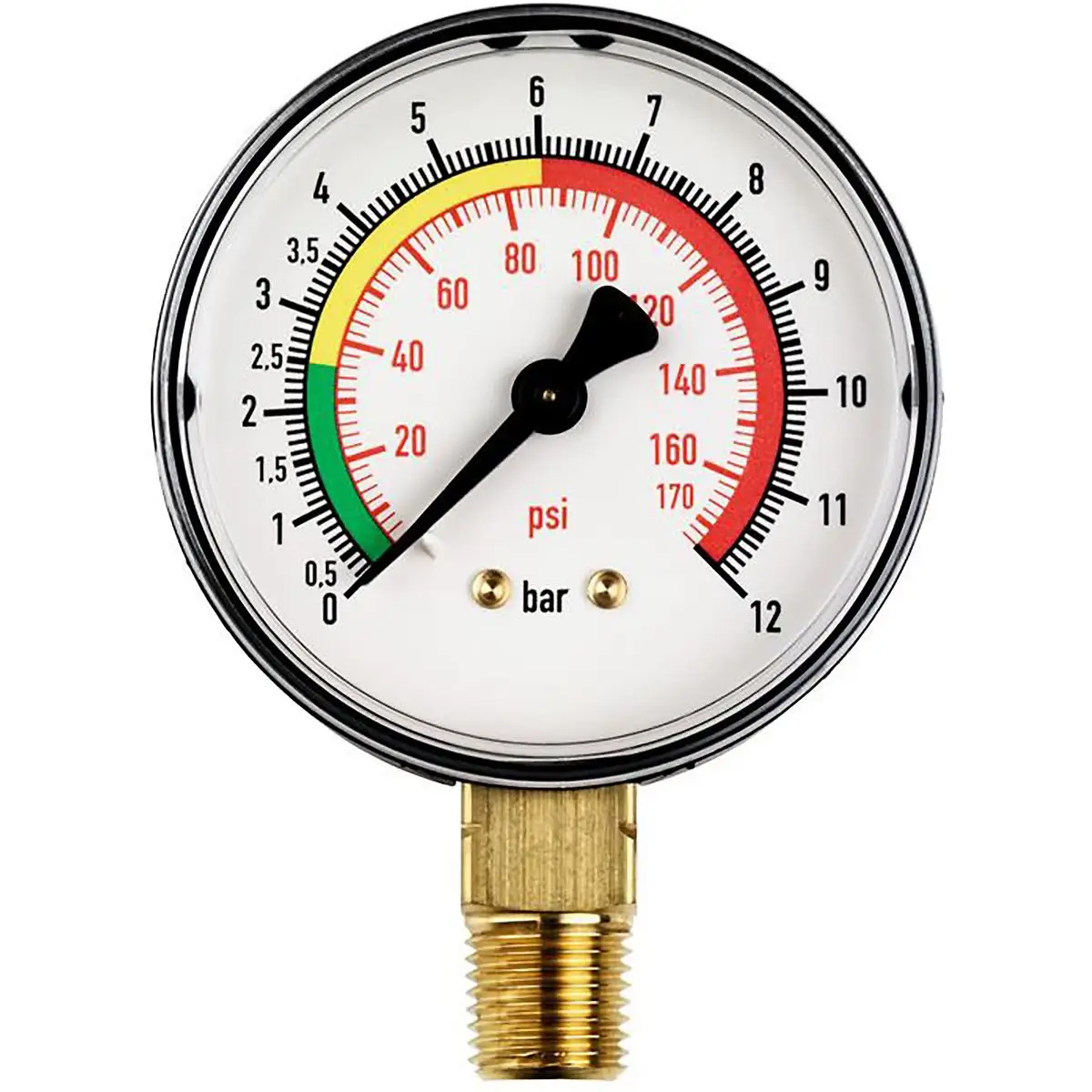 Metabo Manometer mit bar- und psi-Skala als Ersatzteil für Reifenfüller RF 100