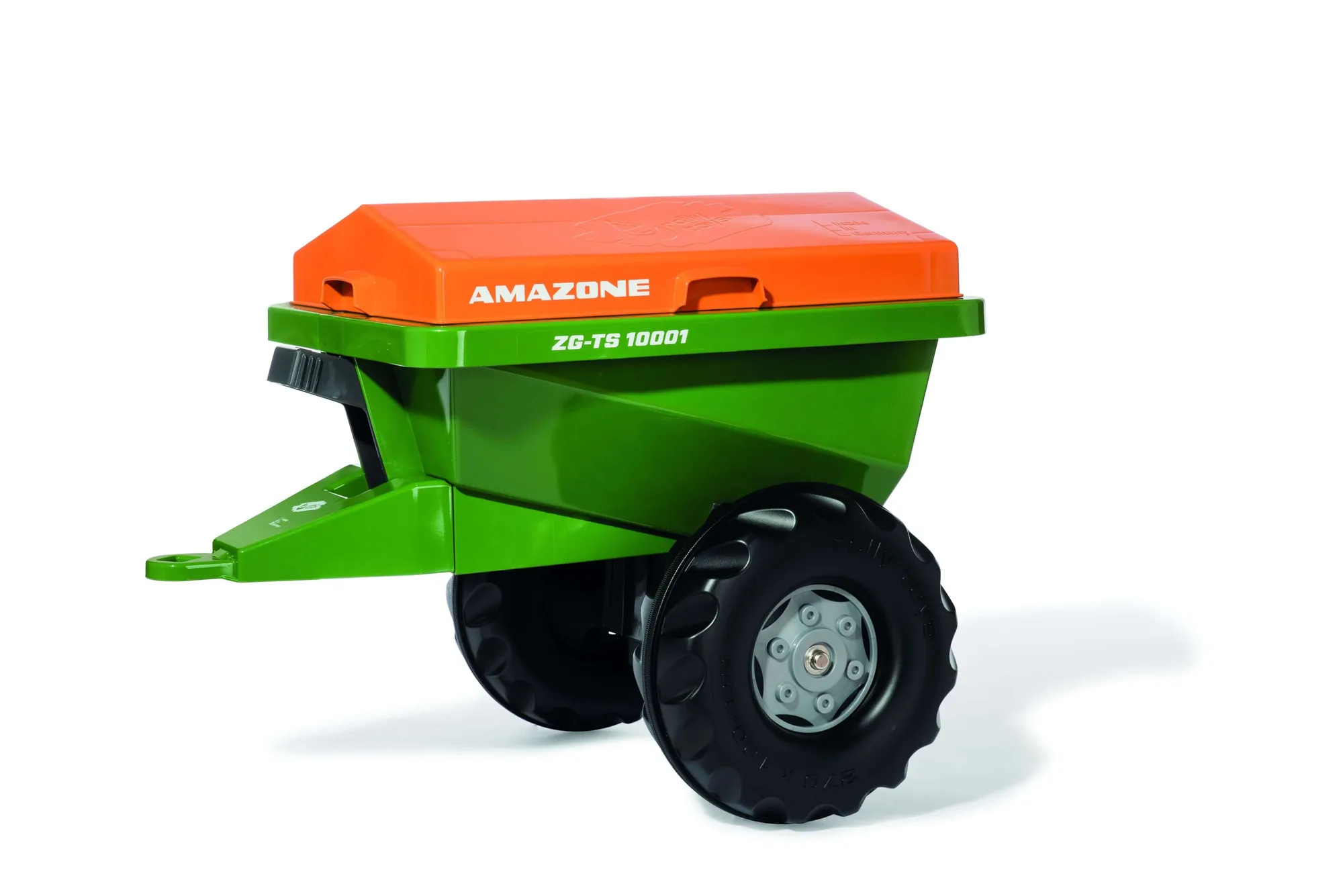 Rolly Toys rollyStreumax Spreader im Amazone-Design, Streuwagen-Anhänger für Kinder-Traktoren