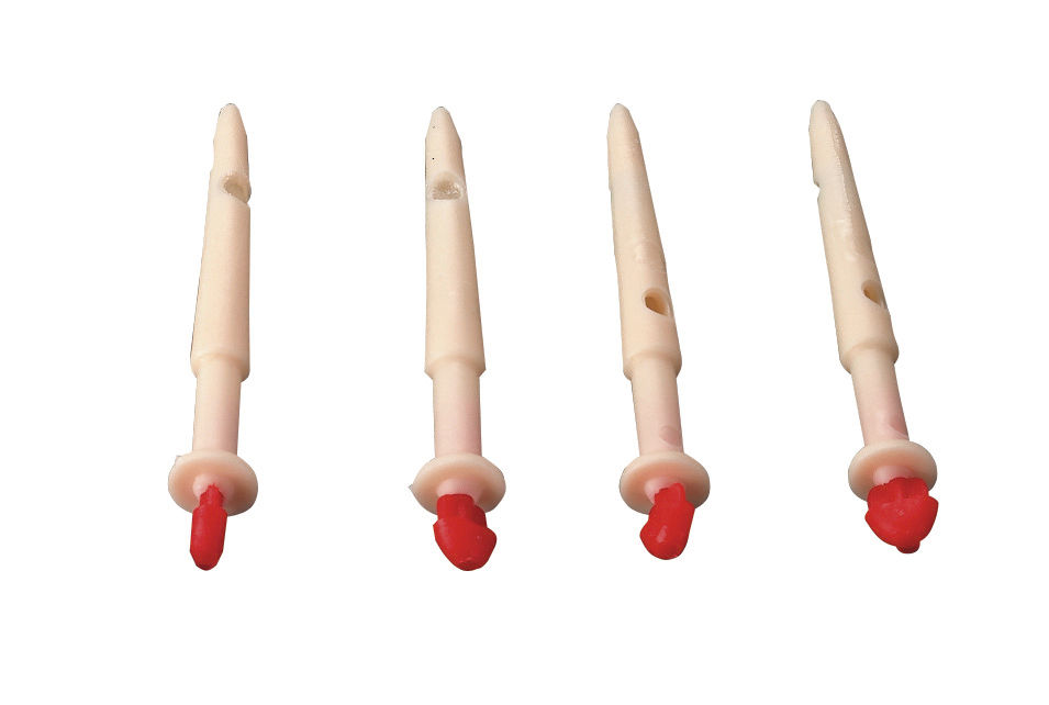 Kerbl Zitzenkanülen 1537, 10 Stück, 4, 5 cm - Robust für Tiergesundheit, ideal für Landwirte und Tierhalter bei Zitzenverletzungen oder Milchabgabeüberprüfung.