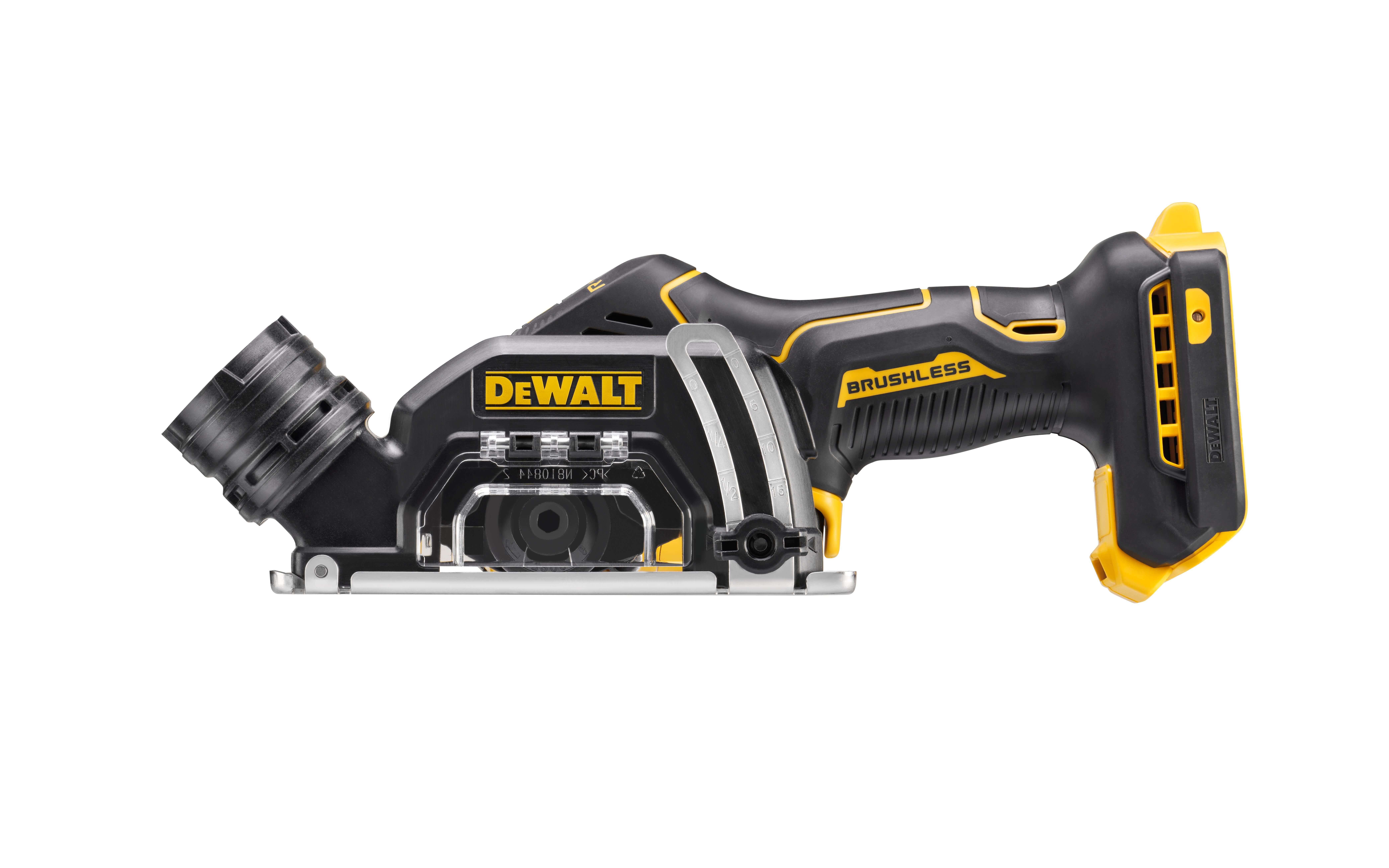 DeWalt DCS438N 18V XR 76-mm Akku-Trennschleifer – Kompakter und leistungsstarker Winkelschleifer für präzise Schnitte