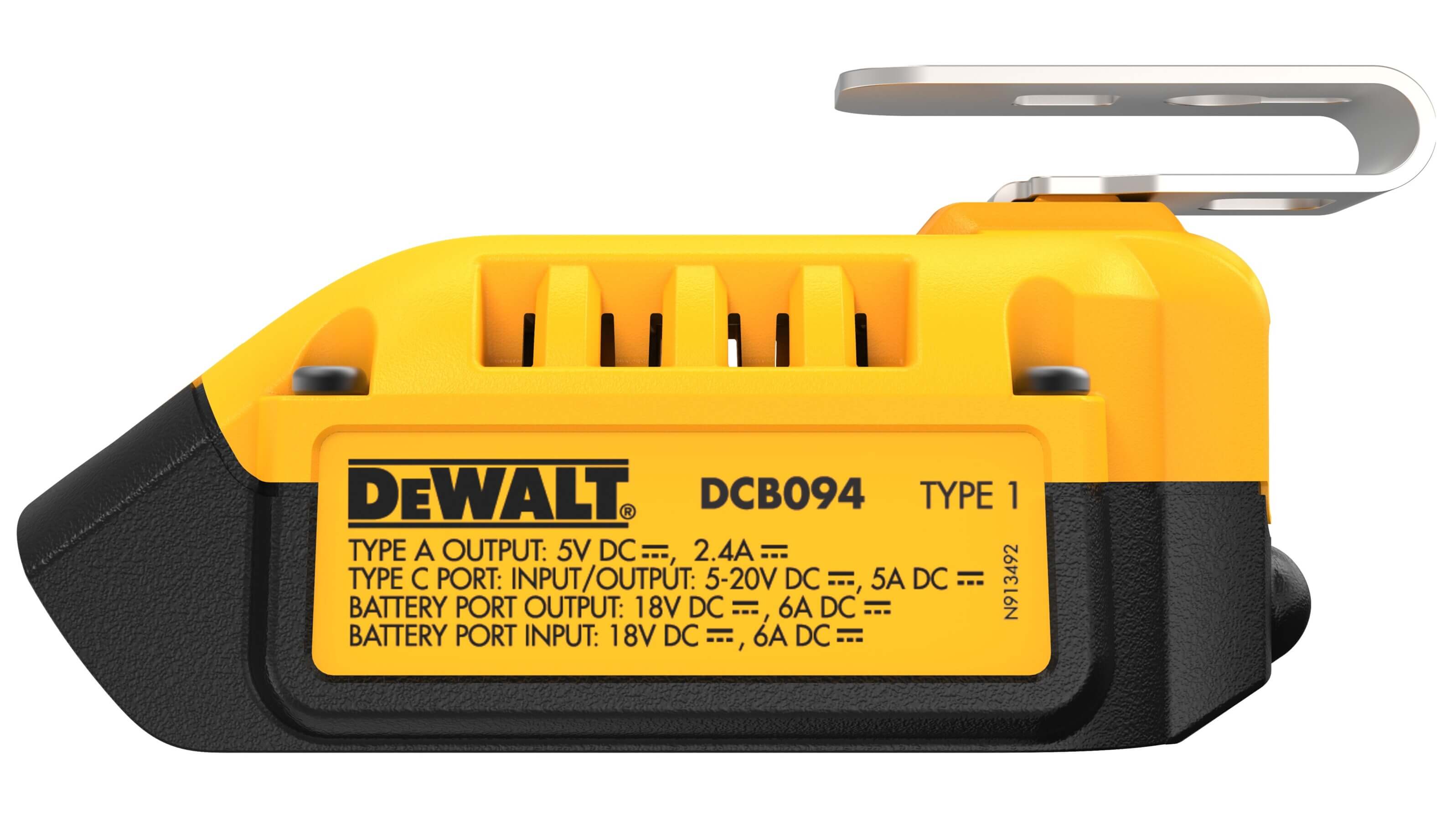 DeWalt DCB094K 20V MAX*/FLEXVOLT® 5 Amp USB-Ladegerät – Vielseitiges Laden für Werkzeuge und Geräte DeWalt DCB094K 20V MAX*/FLEXVOLT® 5 Amp USB-Ladegerät – Vielseitiges Laden für Werkzeuge und Geräte