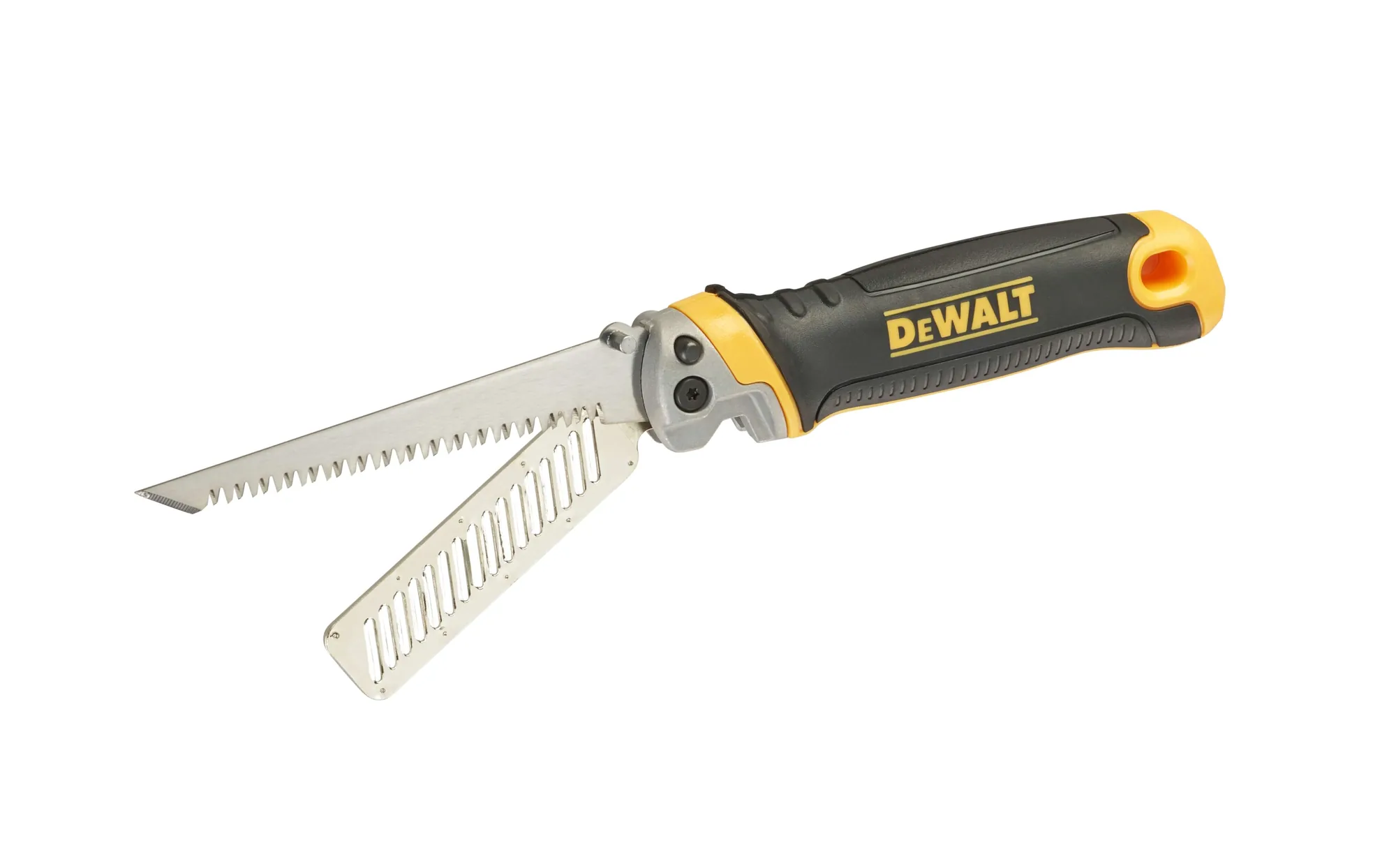 DeWalt DWHT0-20123 klappbare Gipskartonsäge mit integrierter Raspel