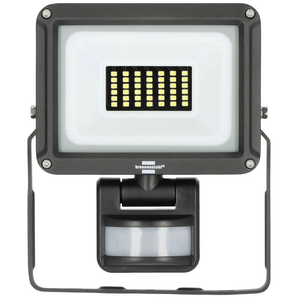 Brennenstuhl JARO 3060 P LED-Außenstrahler 20 W in Schwarz mit Bewegungsmelder