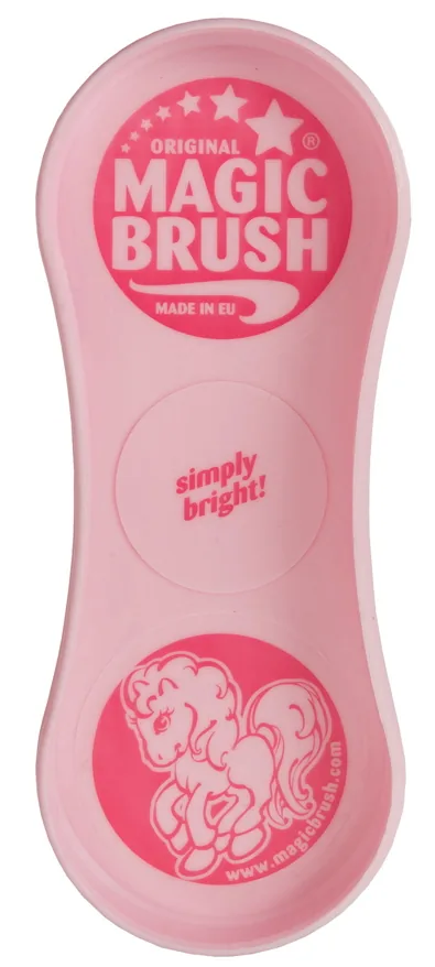 MagicBrush Pink Pony Tierpflegebürste in Rosa mit Pony-Motiv