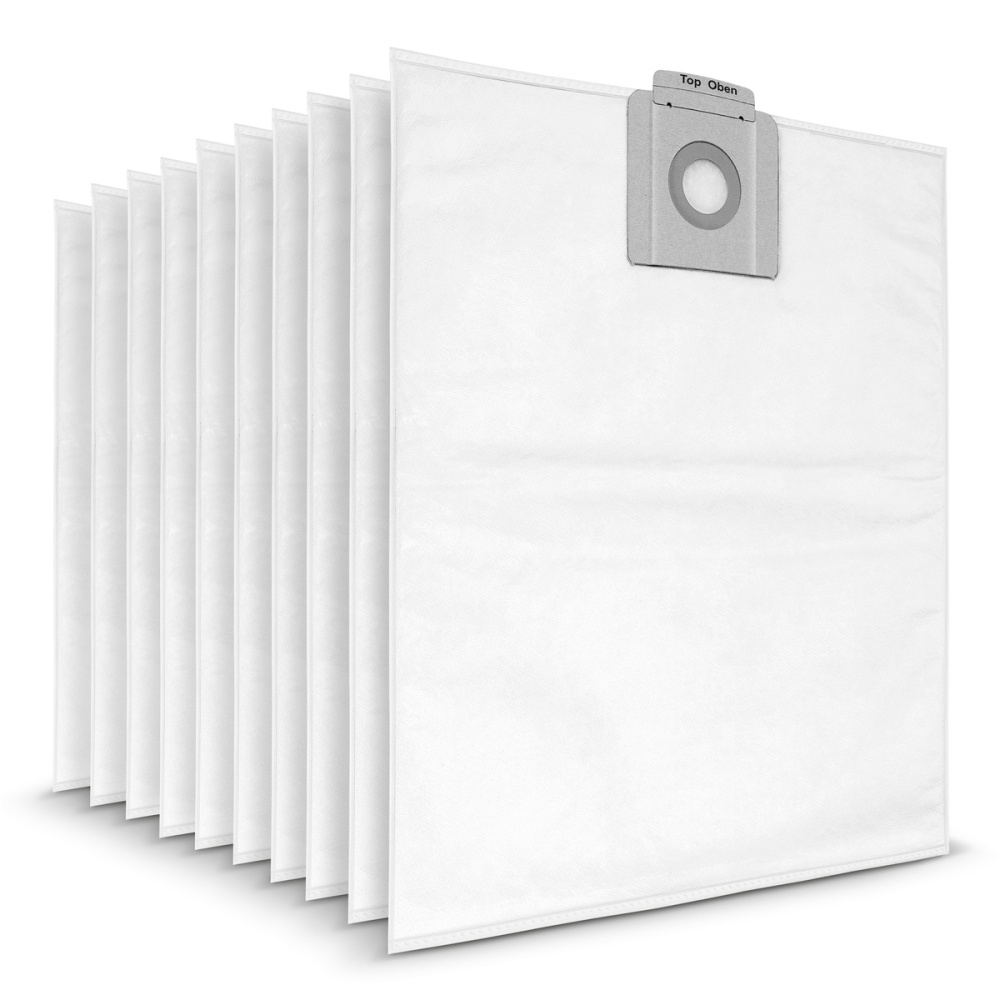 Kärcher Vliesfiltertüten 6.904-315.0 (10 Stk.) für T 10/1 & T 12/1 – Original Staubbeutel