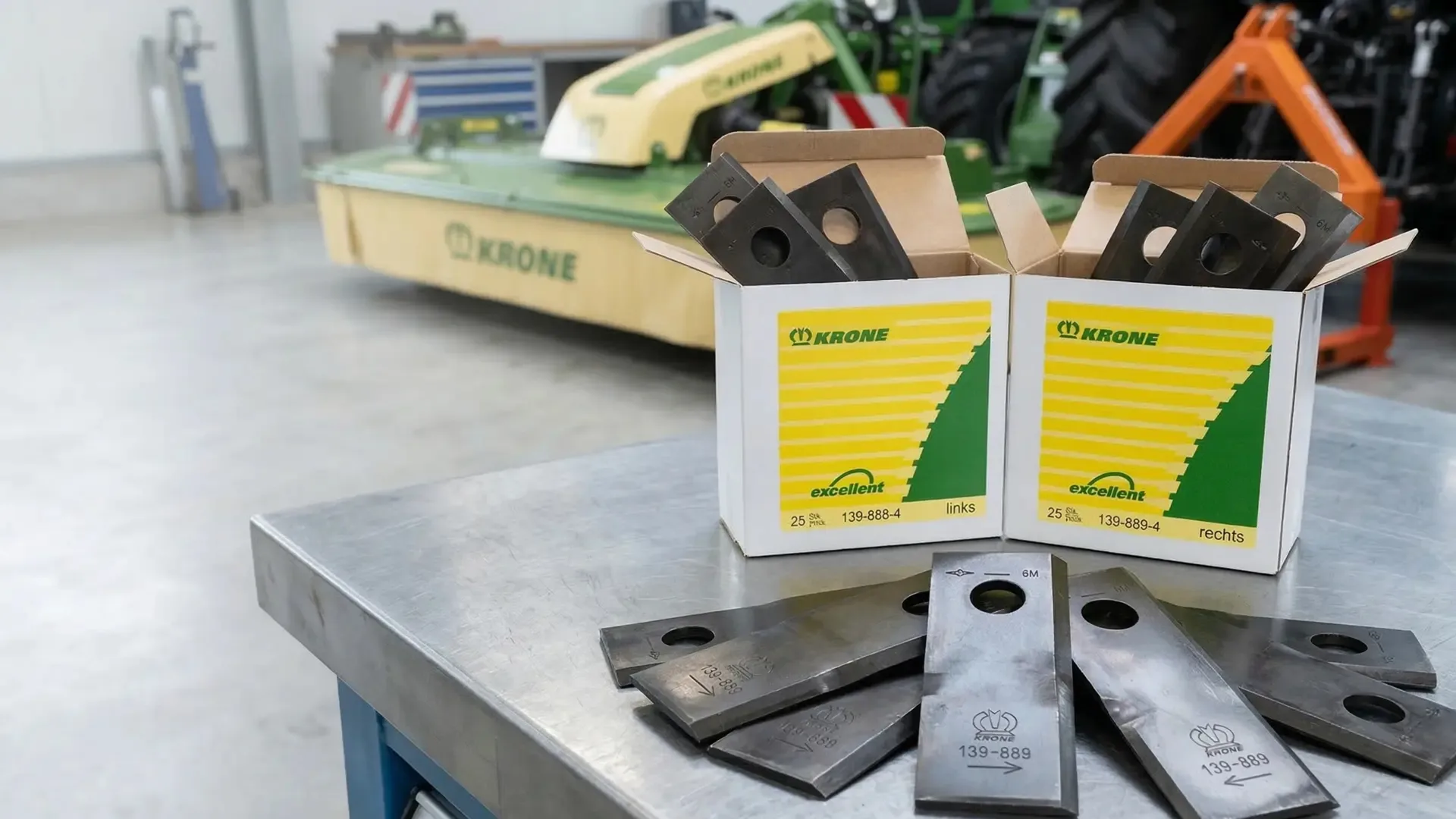 Krone Original Klingen-Set für Mähwerke