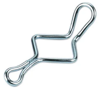 Kerbl Verschlussdorn aus verzinktem Stahl für Kuhschwanzhalter, 5er-Pack