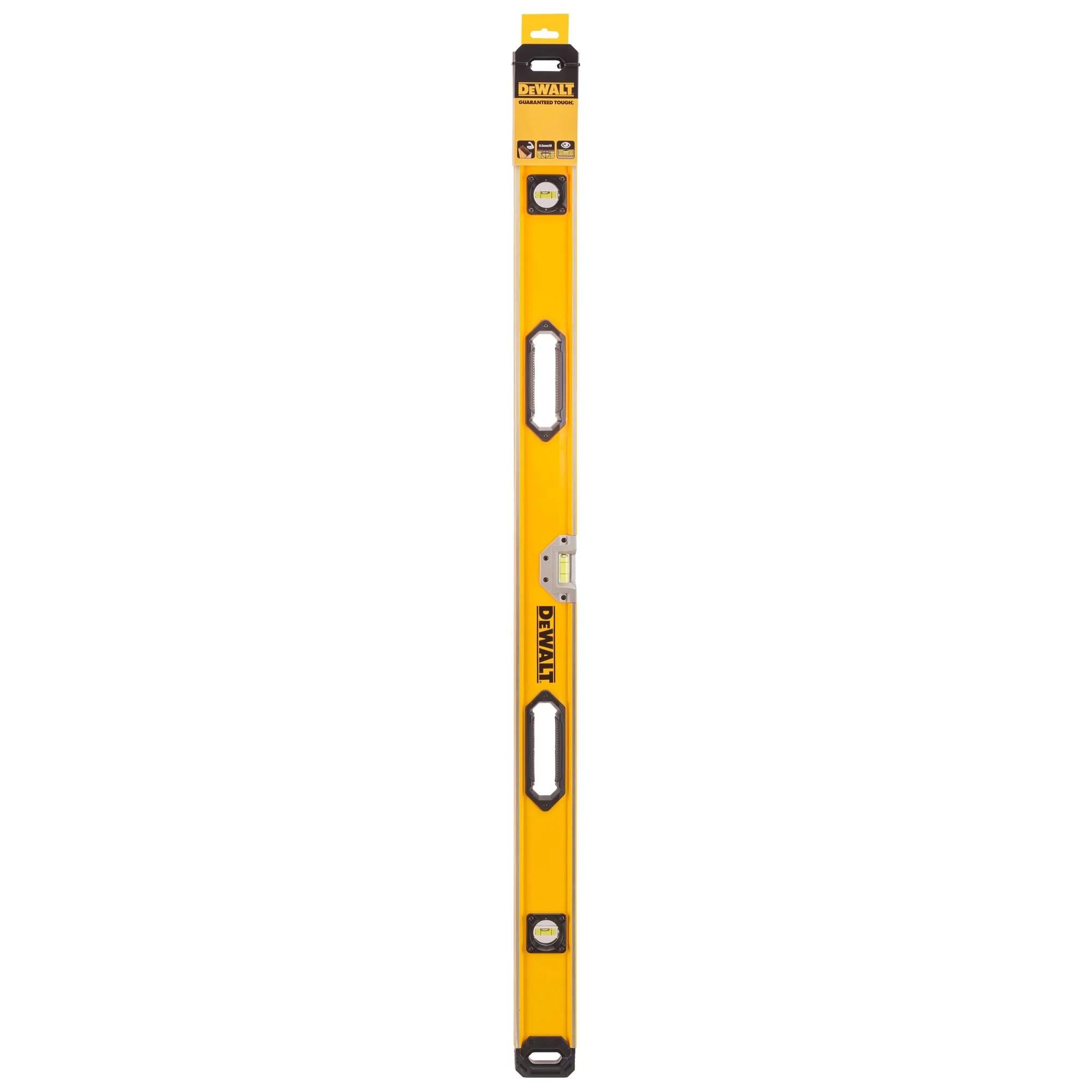 DeWalt DWHT0-43248 1200-mm-Box-Beam-Wasserwaage, hochkant mit Aufhänger