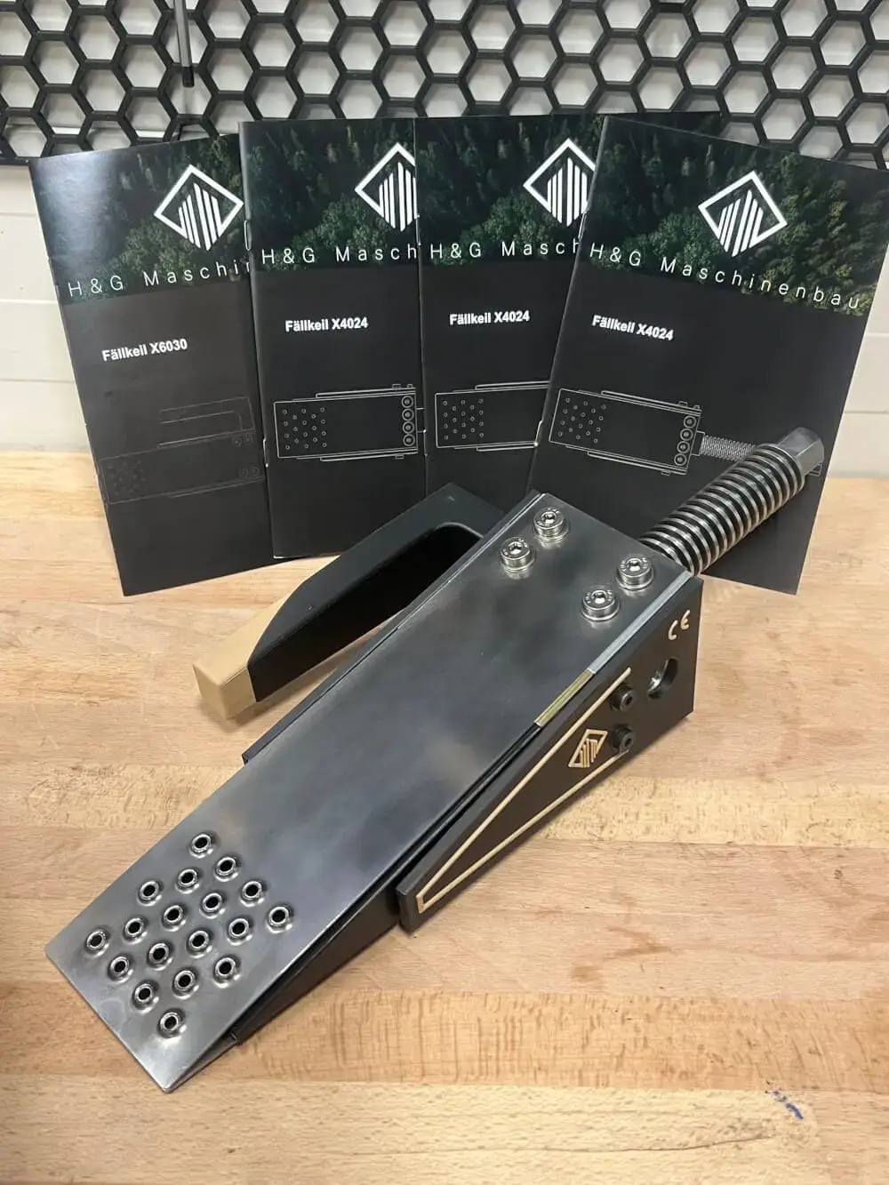 H&G X6030 mechanischer Forstkeil (Spindelkeil) mit 20 Tonnen Hubkraft