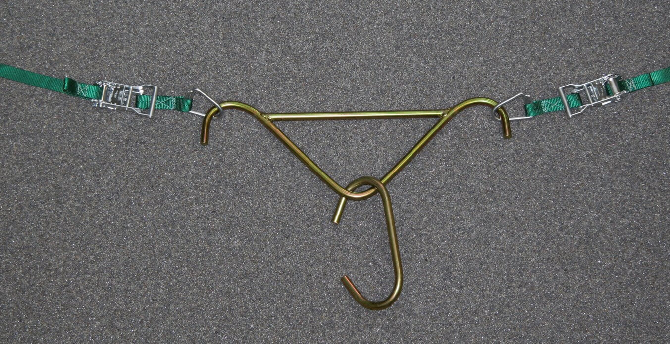 Kerbl 1066 Kuhhebevorrichtung für die sichere Unterstützung geschwächter Kühe bis 1.000 kg - Verbessert die Mobilität und Blutzirkulation,ideal für Landwirte und Tierhalter.