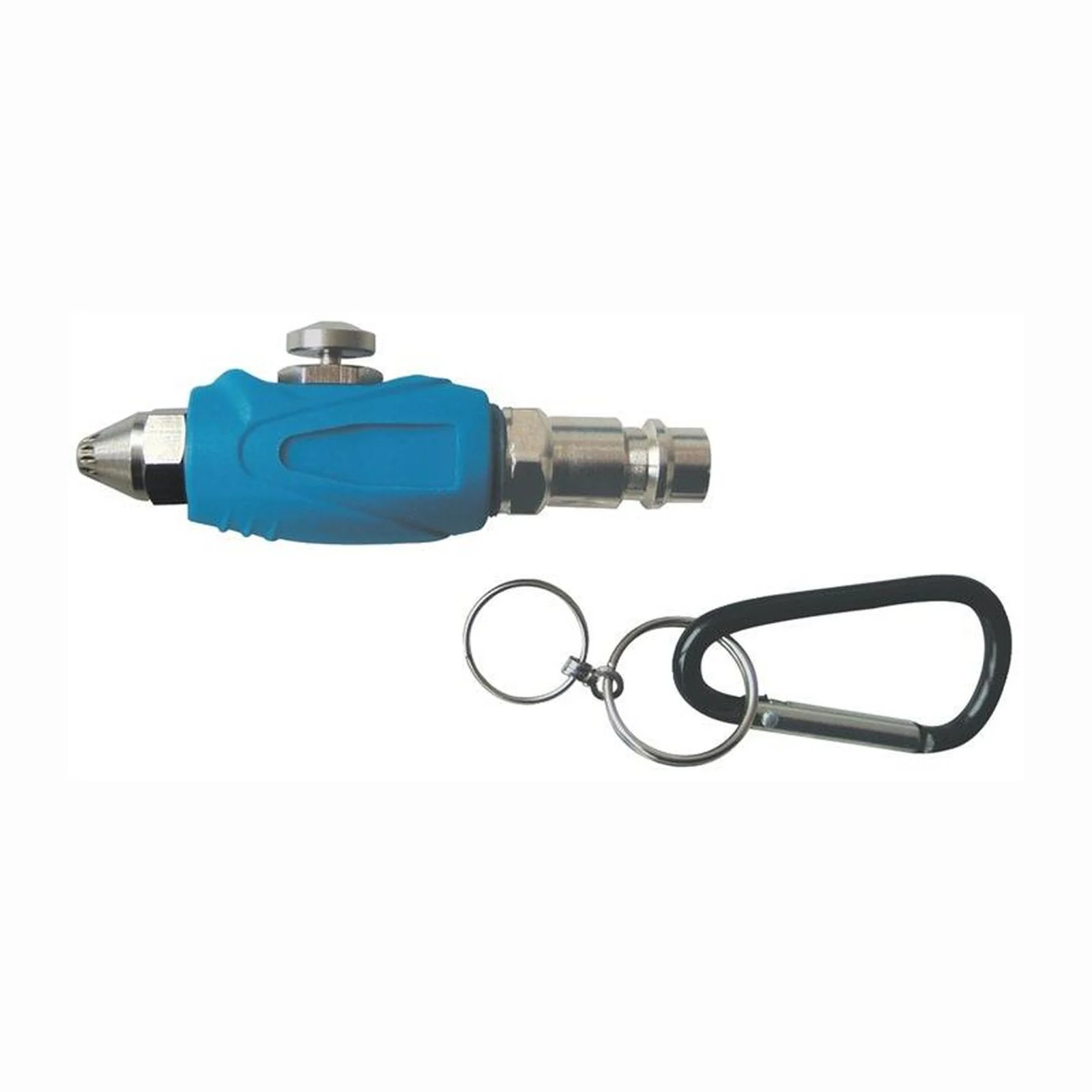 ewo Mini-Blaspistole smartblow 273.41 in Blau mit Sicherheitsdüse und Karabiner-Stecker
