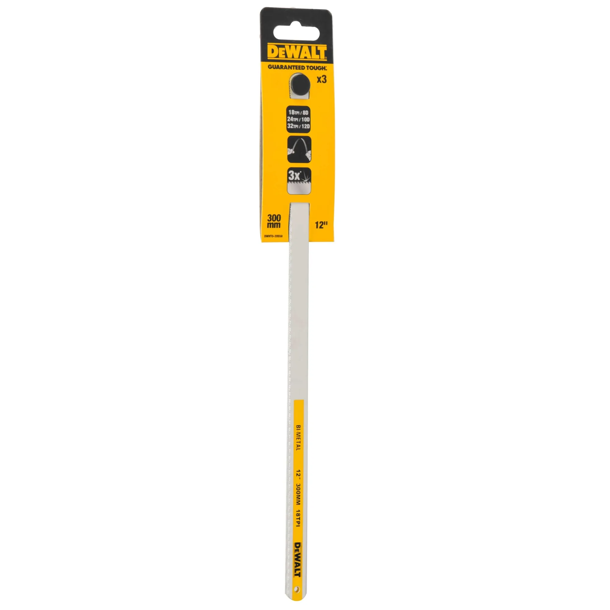 DeWalt DWHT0-20558 Bügelsägeblatt 300 mm, Verpackung, andere Ansicht