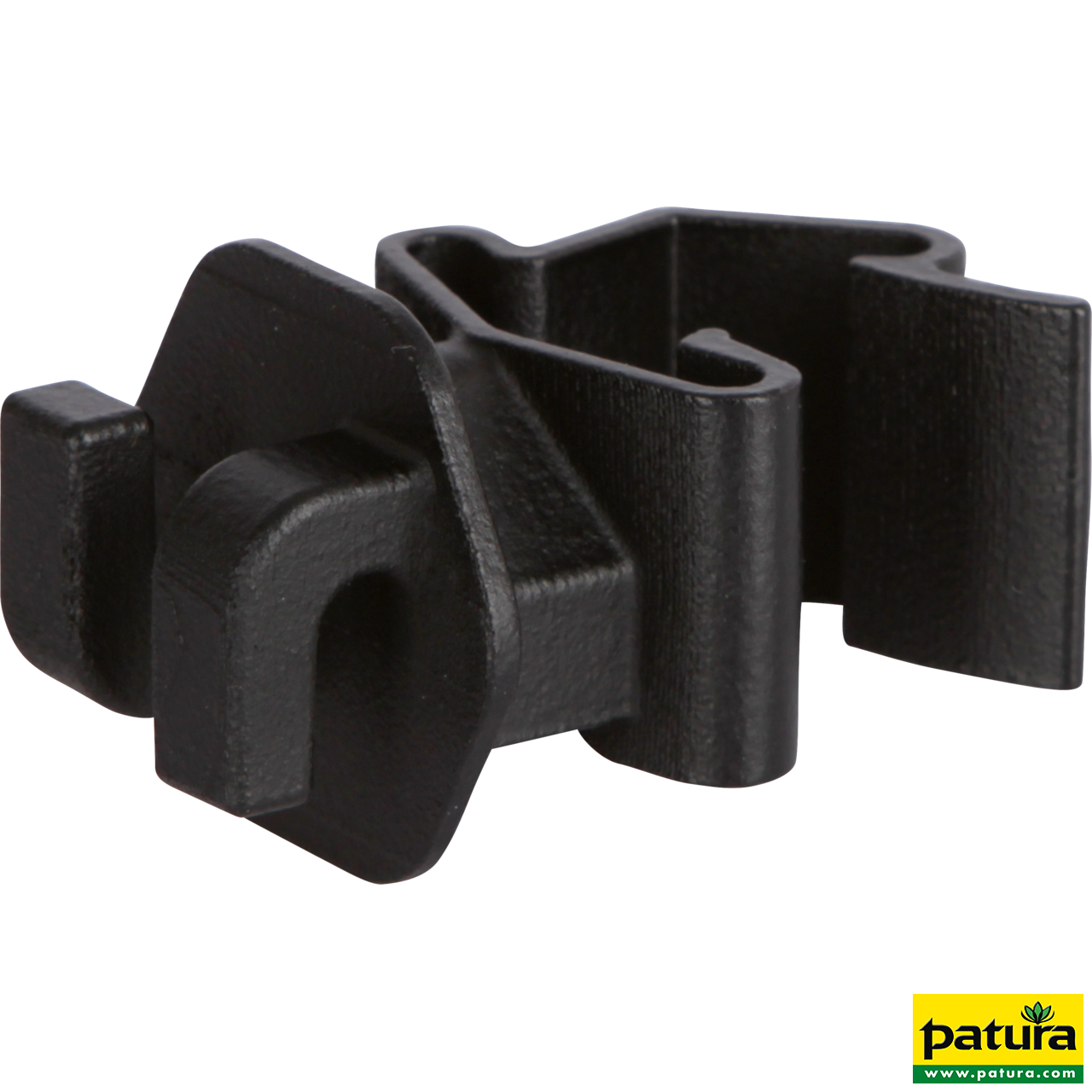Patura Standard-Isolator für T-Pfosten, schwarz, 25 Stück