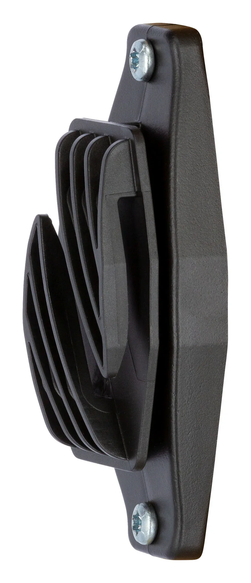 Kerbl Breitbandisolator 4 cm aus schwarzem Kunststoff für elektrische Weidezäune