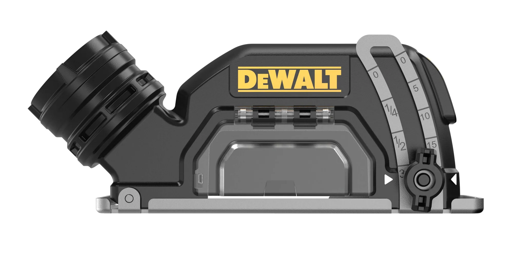DeWalt DCS438N Tauchschutz/Führungsschuh, Produktansicht freigestellt