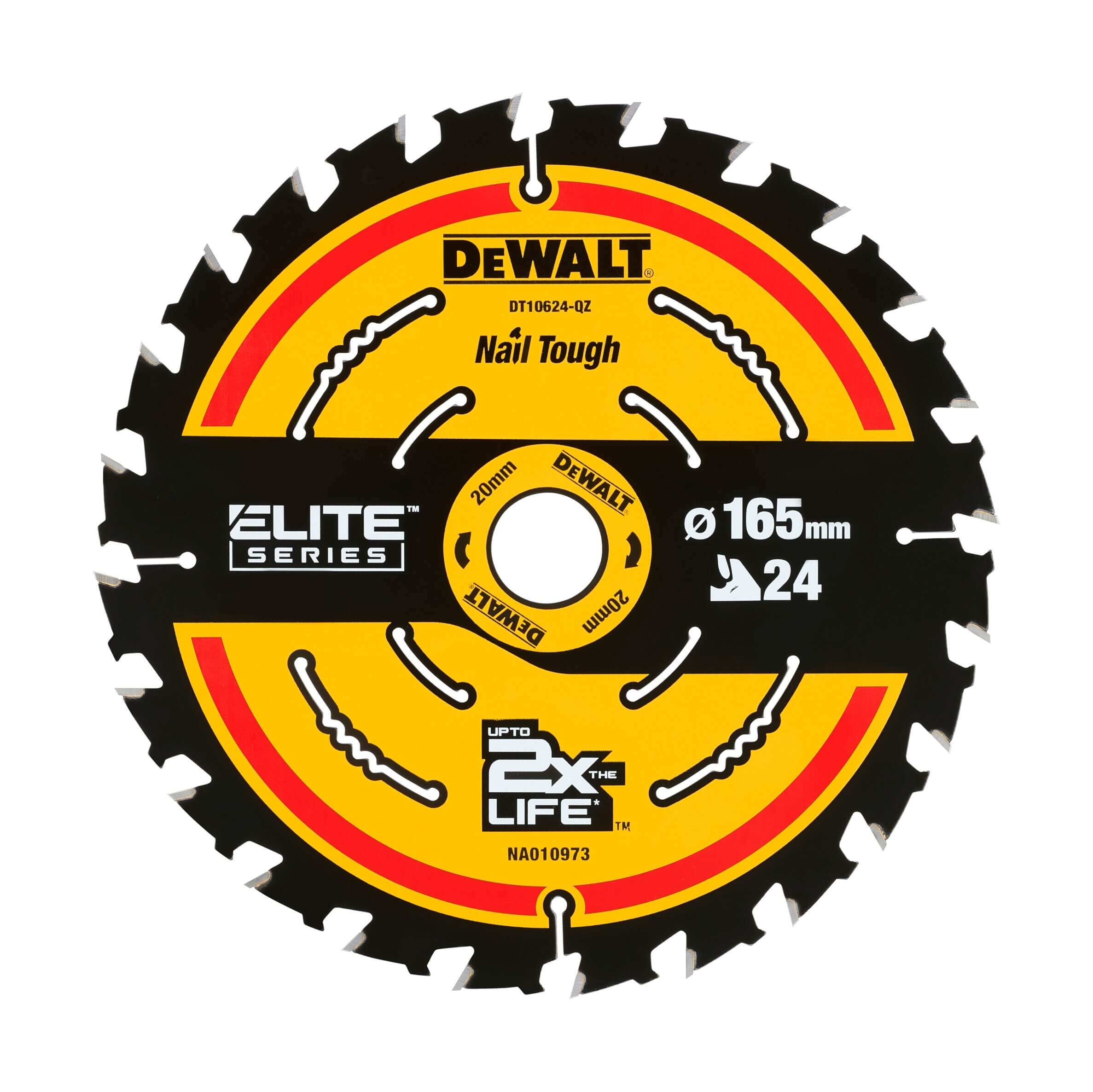 DeWalt DT10624 Kreissägeblatt – Effizientes 165 x 20 mm Sägeblatt mit 24 Zähnen für präzise Holzbearbeitung DeWalt DT10624 Kreissägeblatt – Effizientes 165 x 20 mm Sägeblatt mit 24 Zähnen für präzise Holzbearbeitung