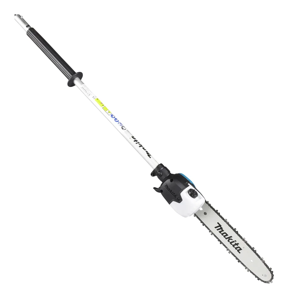 Makita EY403MP Hochentaster-Aufsatz mit Schwert und Teleskopstange, Diagonalansicht