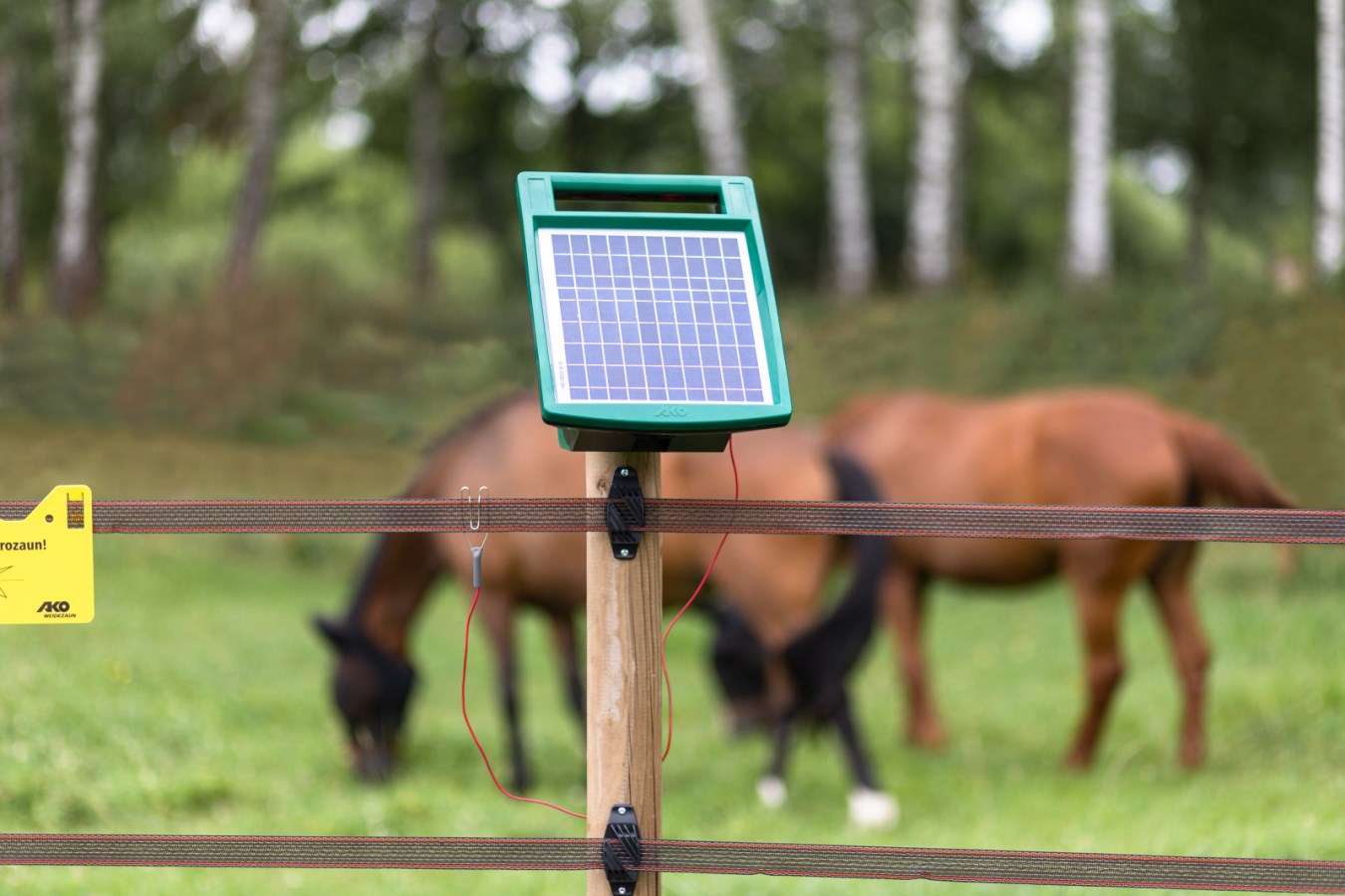 Effizientes Solargerät für Weidezäune - AKO SunPower S1000: Zuverlässige Tierbegrenzung für Landwirte und Tierhalter