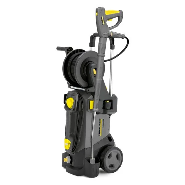 Kärcher ProHD 700 X Plus Hochdruckreiniger, stehend mit Schlauchtrommel, grau-gelb