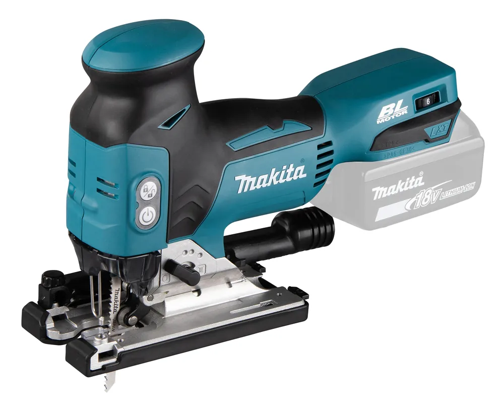 Makita Akku-Pendelhubstichsäge DJV181Z in Türkis-Schwarz, bürstenlos