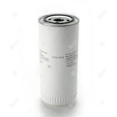 Deutz-Fahr Motorölfilter 01183574 als weißer Anschraub-Filter, Ersatzteil