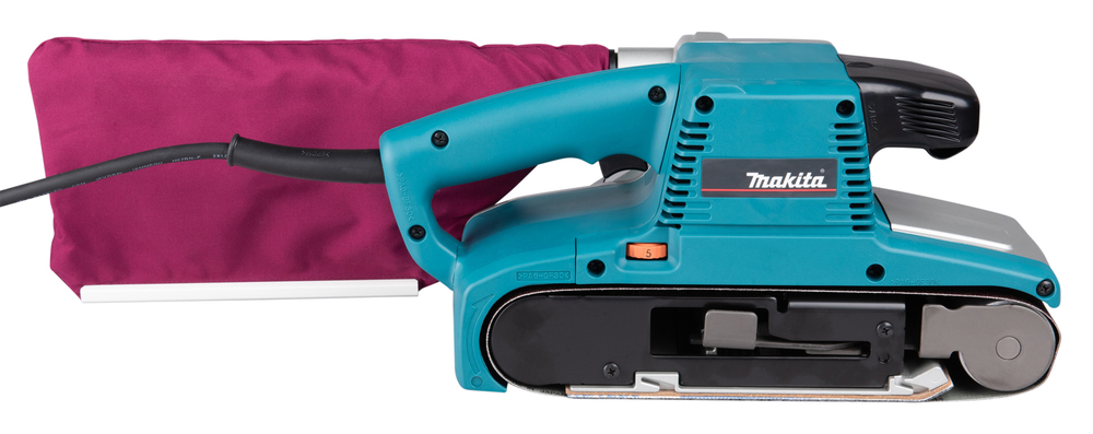Makita 9404J Bandschleifer – 1.010 W, 100 mm Bandbreite, variable Geschwindigkeit