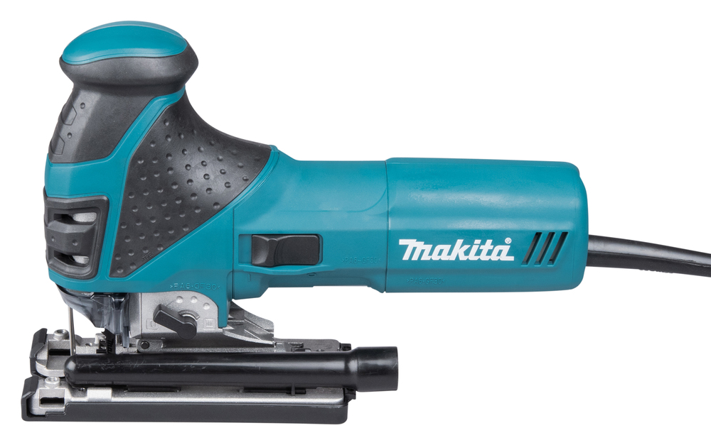 Makita 4351FCTJ – 720-Watt-Pendelhubstichsäge mit LED-Licht und werkzeuglosem Sägeblattwechsel