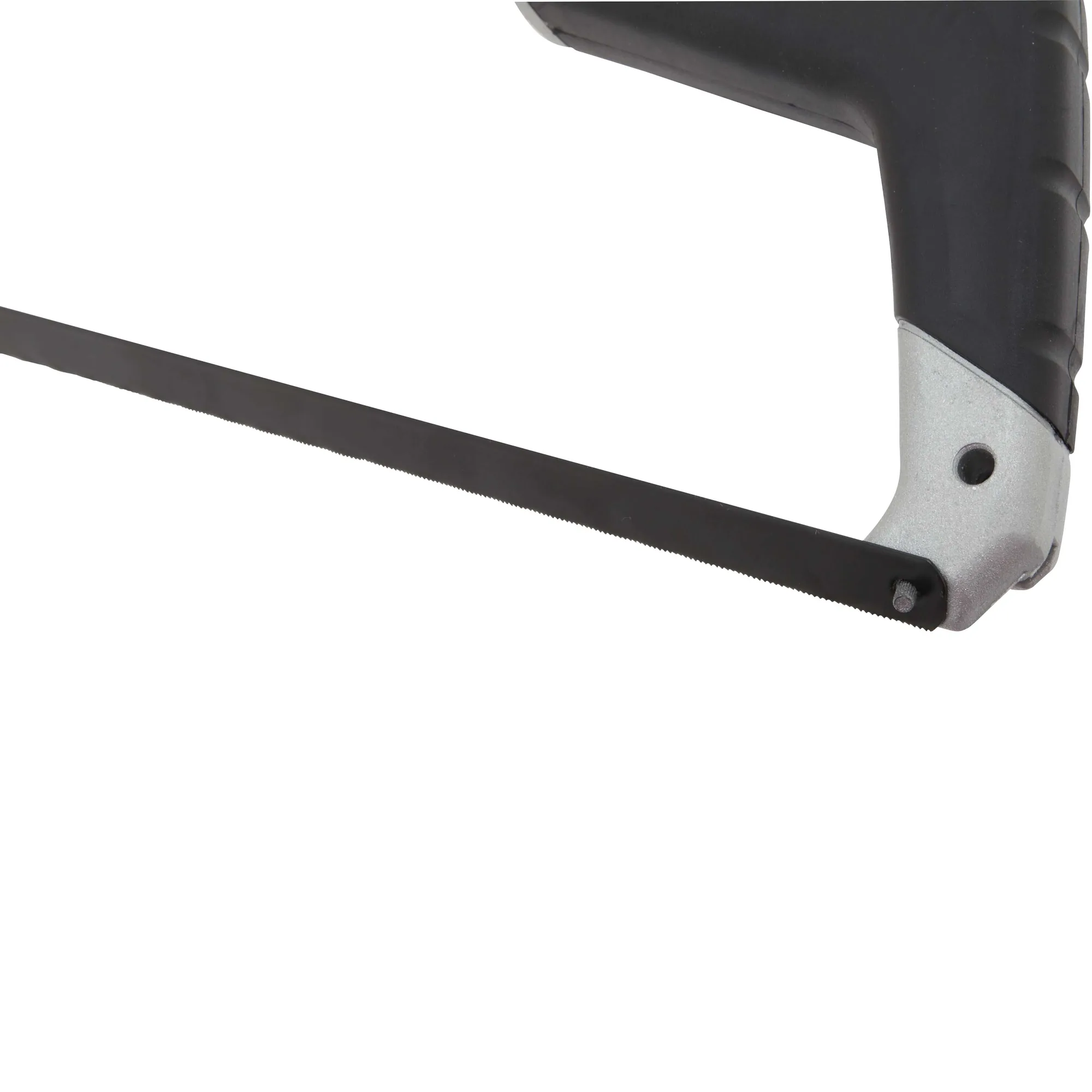 DeWalt DWHT0-20547 5-in-1-Bügelsäge, Detail von Griff und Blattaufnahme