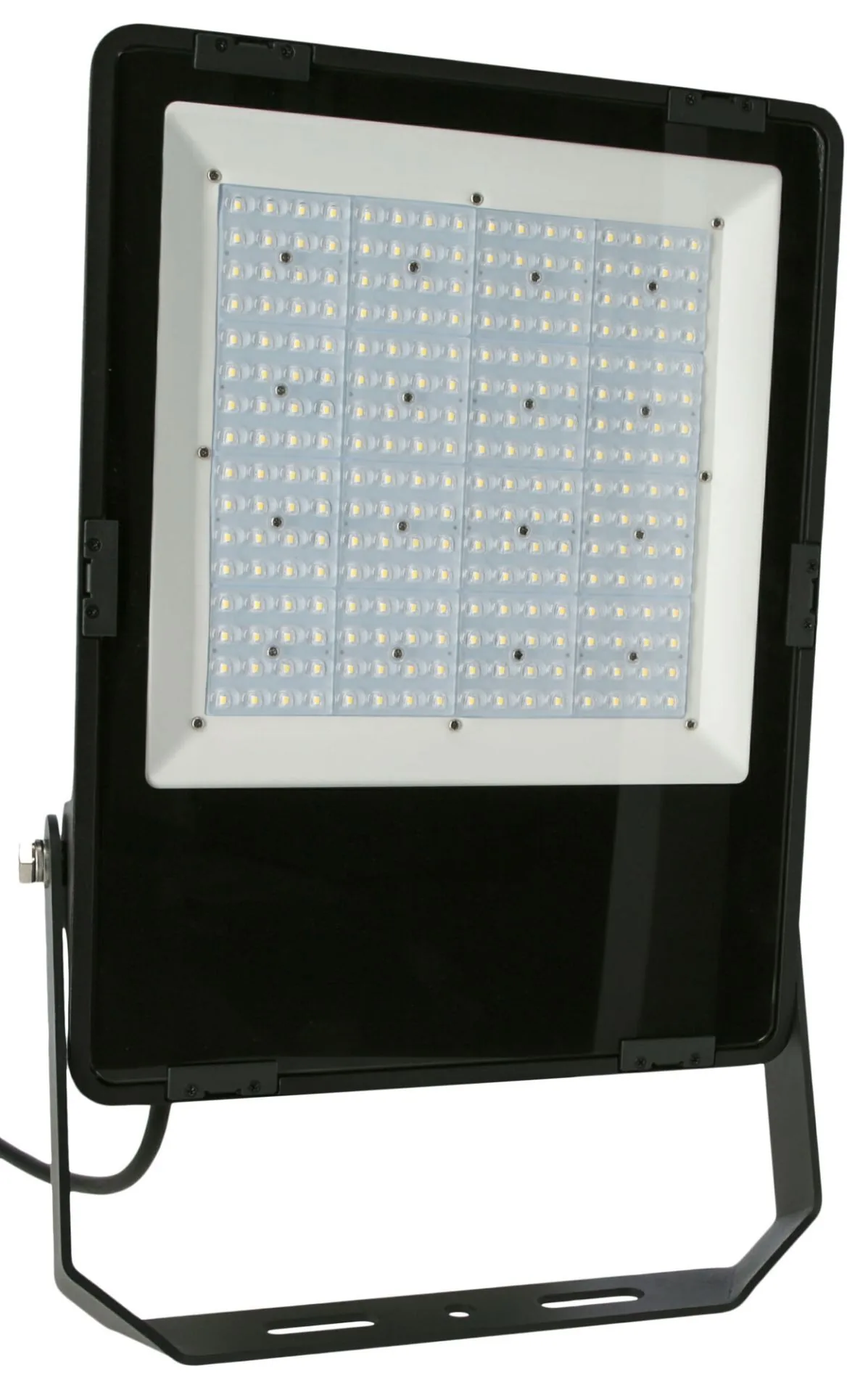 Kerbl LED-Flutlichtstrahler Comfort Pro, schwarzer Strahler mit LED-Panel