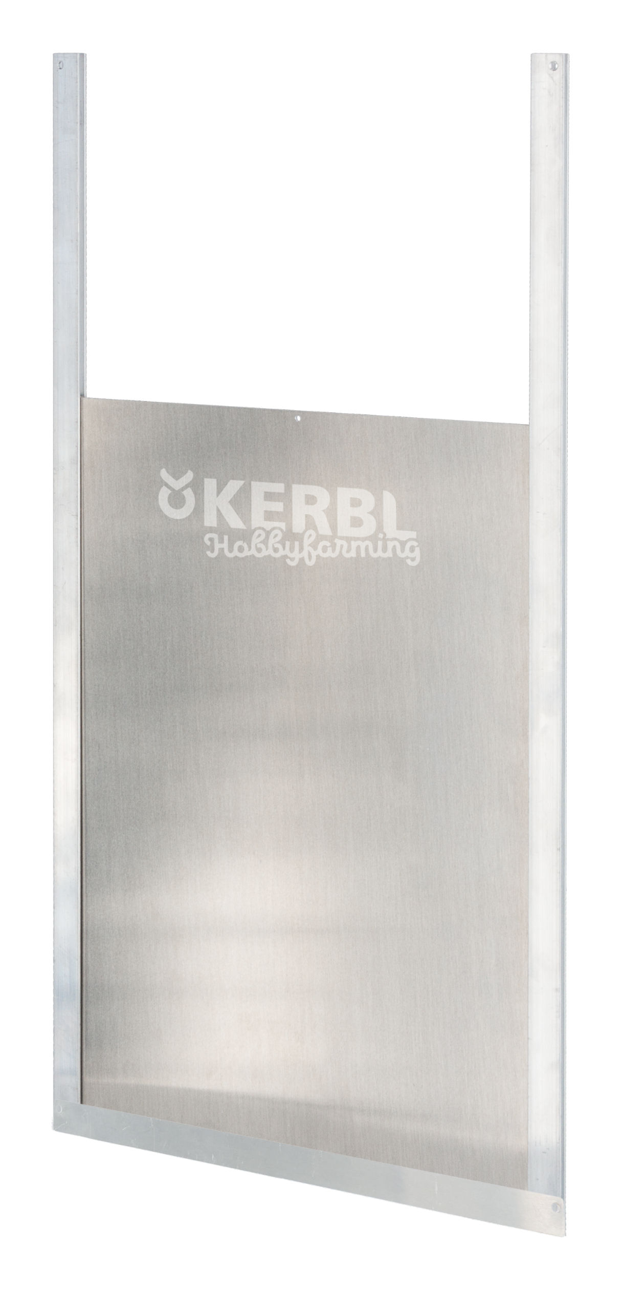 Kerbl Alu Hühner-Schiebetür 300 x 400mm – Komplettmontage-Set für effiziente Tierhaltung