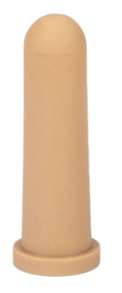Kerbl Kälbersauger kurz 100 mm in Beige für Kälbertränkeeimer