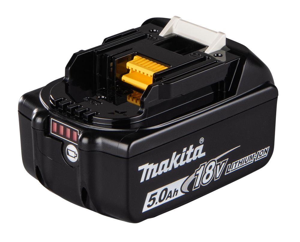 Makita 197280-8 – Leistungsstarker 18V 5, 0 Ah Li-Ion Akku mit Ladestandsanzeige Makita 197280-8 – Leistungsstarker 18V 5, 0 Ah Li-Ion Akku mit Ladestandsanzeige