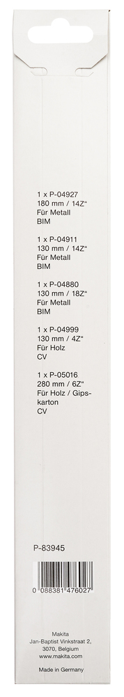 Reciprosägeblatt-Set  Reciprosägeblatt-Set