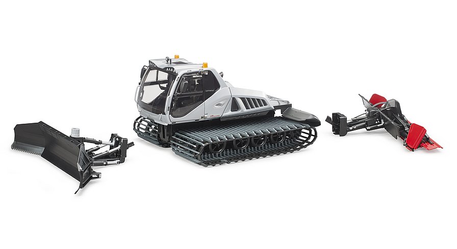 BRUDER Prinoth Leitwolf Schneeraupe – Detailgetreues Spielzeug für kleine Winterabenteurer