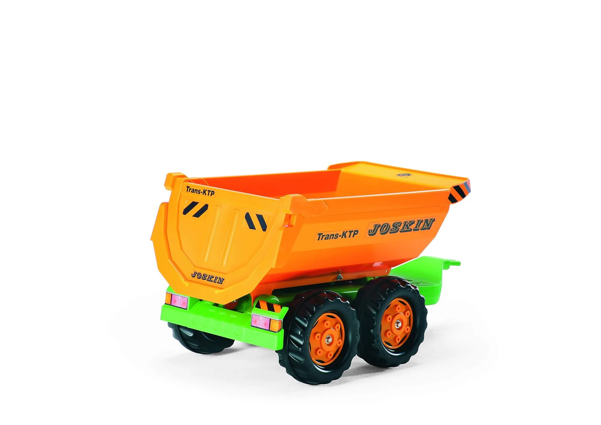 Rolly Toy rollyHalfpipe Joskin Trailer 122264 in Heckansicht mit Tandemachse