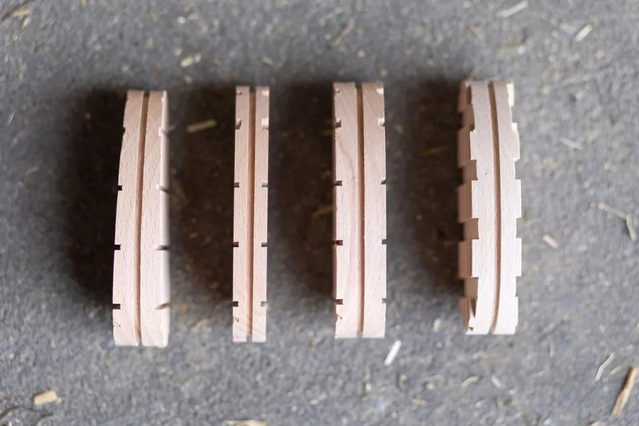 Kerbl Holzklotz Standard 112 mm, einzeln, für Klauenpflegesysteme, Produktansicht