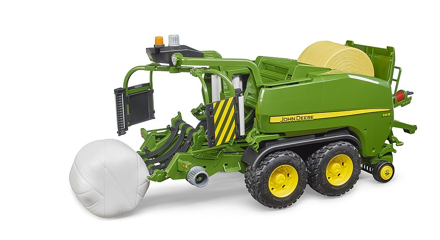 BRUDER John Deere C441R Rundballenpresse – Realistisches Spielzeug für kleine Landwirte