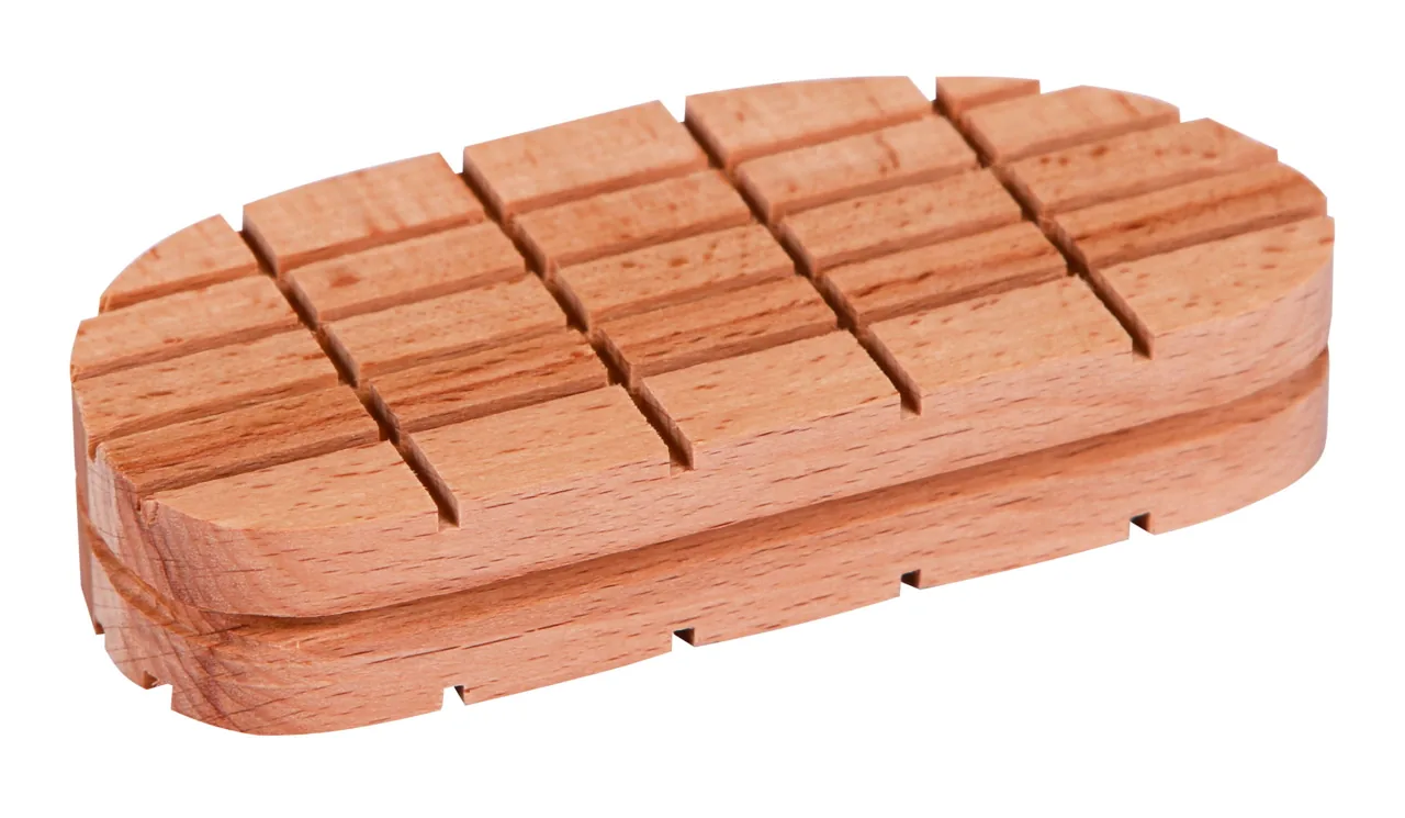 Kerbl Holzklotz Standard aus Buche, 112 mm für Technovit-Klauenpflege